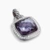 72A2D4D4-348E-EDD0-8335-EDAB5F914F2B.jpg Albion Pendant Sterling Silver with Black Orchid and Diamonds, 14mm