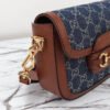 Gucci Horsebit 1955 Demin Mini Shoulder Bag