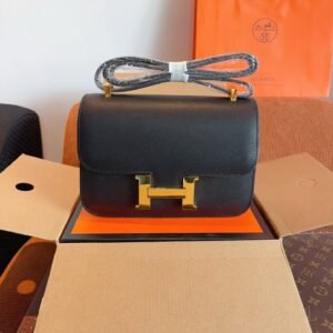 Constance 23 Bag Gold Hardware - Black