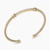 746F66DD-4D8C-9685-B7DF-0DF1410CACC4.jpg Petite Helena Cablespira Station Bracelet 18K Yellow Gold with Diamonds, 3mm