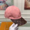 New silk screen baseball Cap - Pink