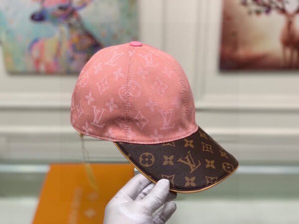 New silk screen baseball Cap - Pink