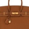 Birkin 25 Taurillon Clemence Gold Hardware