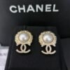 77F47784-EA37-258F-415A-A5212276532D.jpg Gold Pearly White & Crystal CC Earrings