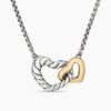 Cable Collectibles&reg; Interlocking Heart Necklace