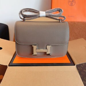 Constance 23 Bag Palladium Hardware - Dark Grey