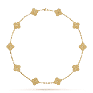 Vintage Alhambra necklace, 10 motifs