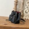 Chanel Mini Bucket Bag With Strap Black For Women, Women&rsquo;s Bags 4.9in/12.5cm