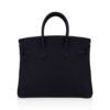 Birkin 25 Bag Black Togo Leather with Palladium Hardware