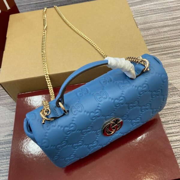 7DF6D6D0-4C82-ECA3-B0BF-5A0666218C0C.jpg Gucci Milano Mini Puffy GG Embossed Leather