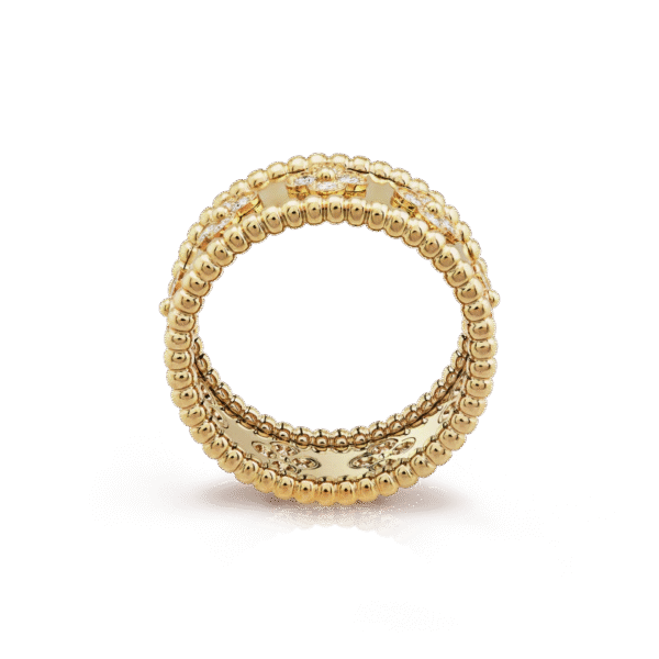 Perlee clovers ring, medium model