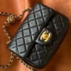 7F2FF87E-F99D-0B82-1140-E44F5B3E7A0E.jpg Chanel Classic Bag Black For Women, Women’s Bags 7.1in/18cm