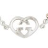 Interlocking G Heart Bracelet