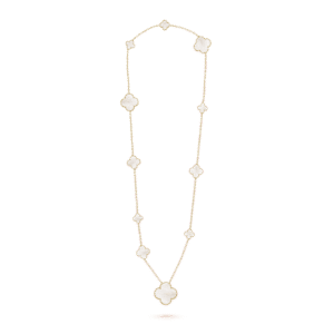 Magic Alhambra long necklace, 11 motifs