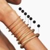 Classic Cablespira&reg; Bracelet 18K Yellow Gold with Citrine and Diamonds, 5mm