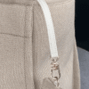 Chanel Mixed Fibers Calfskin Deauville Tote Light Grey