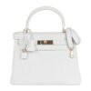86399AF6-5100-B8C9-6C03-C80193D33934.jpg Kelly 28 Retourne Bag White Clemence Leather with Gold Hardware