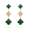 Magic Alhambra earrings, 3 motifs