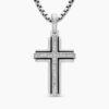 86F36B83-9877-57CA-C06A-370856852939.jpg Cross Pendant Sterling Silver with Diamonds