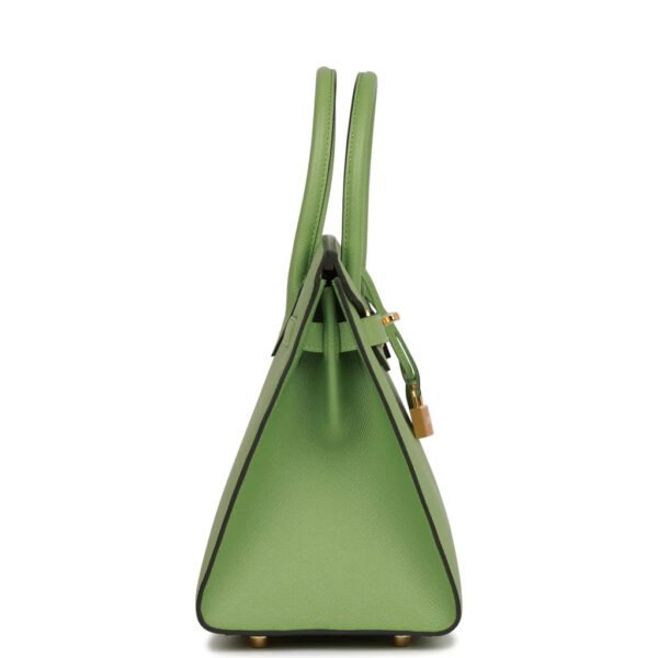 8703F884-F296-F330-F822-EAC7B1CCA46D.jpg Birkin 35 Vert Criquet Epsom with Palladium Hardware