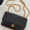 Chanel Small Flap Bag Black For Women, Women&rsquo;s Bags 8.7in/22cm