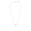 Idylle Blossom Pendant, Pink Gold And Diamonds