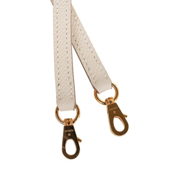 Kelly 28 Sellier Bag Craie Epsom Leather Gold Hardware