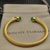 88FCEF8D-F240-CD3C-9C75-D17FEC97387D.jpg Cable Bracelet with Peridot & Diamond Accents 5mm