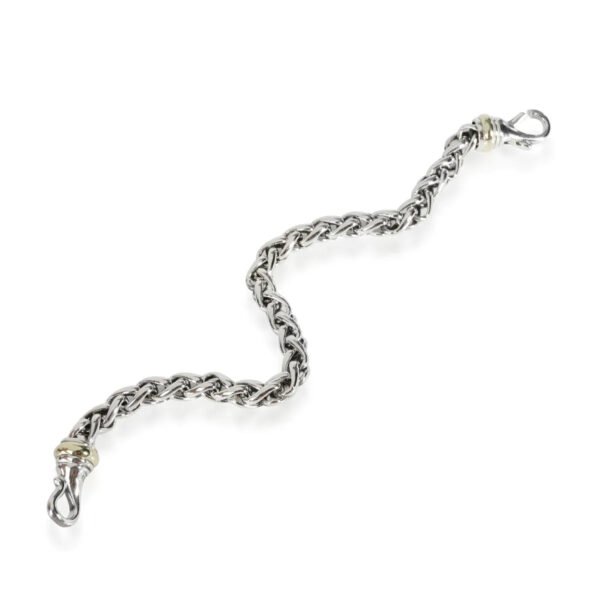 8988B04B-5CD4-83C5-A629-E0020EDD13BF.jpg Wheat Chain Bracelet Sterling Silver - 19CM