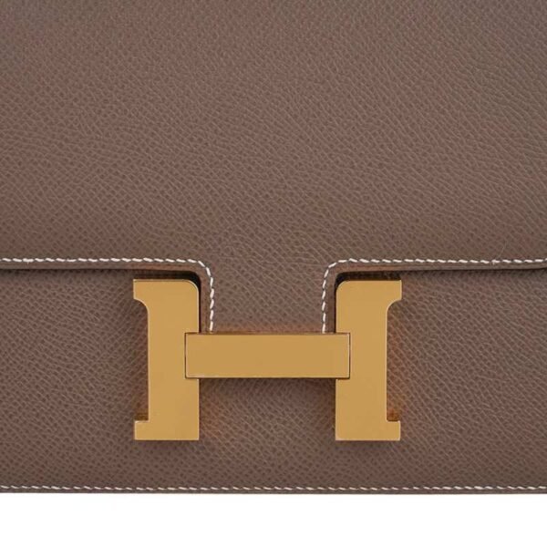 89AC6ABF-1030-DDBA-897C-1BDF6C338466.jpg Constance Mini 18 Bag Etoupe Gold Hardware Epsom Leather