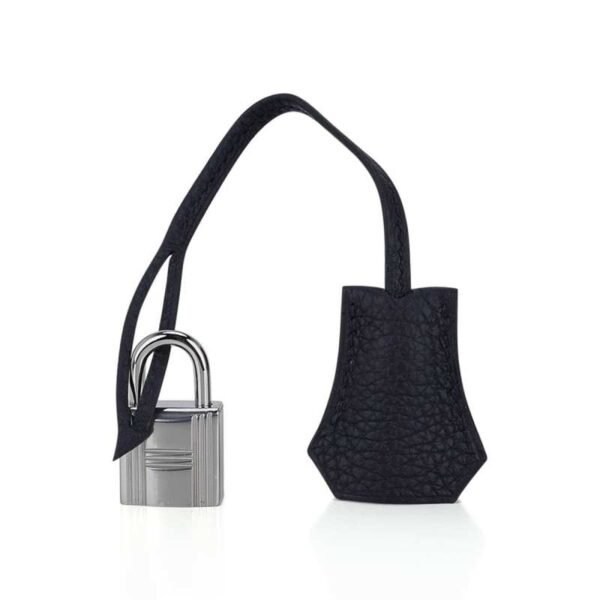 Birkin 25 Bag Black Togo Leather with Palladium Hardware