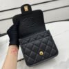 Chanel 22K Flap Bag Black For Women, Women&rsquo;s Bags 8.1in/20.5cm