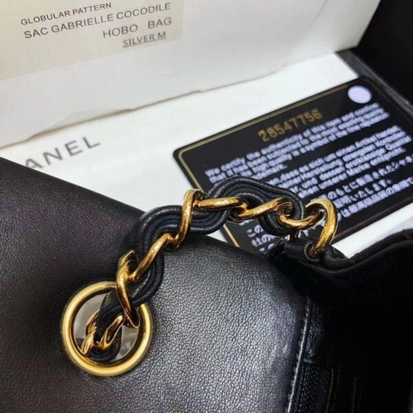 Chanel Classic Flap Bag Gold Toned Hardware Black For Women, Women&rsquo;s Bags, Shoulder And Crossbody Bags 7.8in/20cm A01116