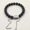 8MM Stretch Rock Crystal Bracelet