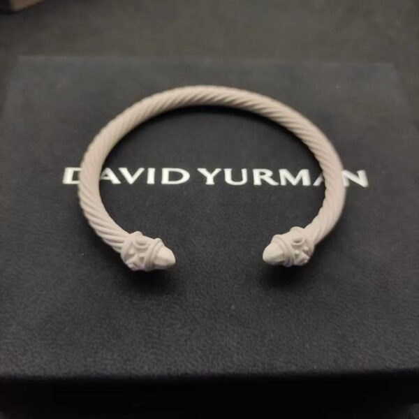 Renaissance&reg; Classic Cable Bracelet White, 5mm