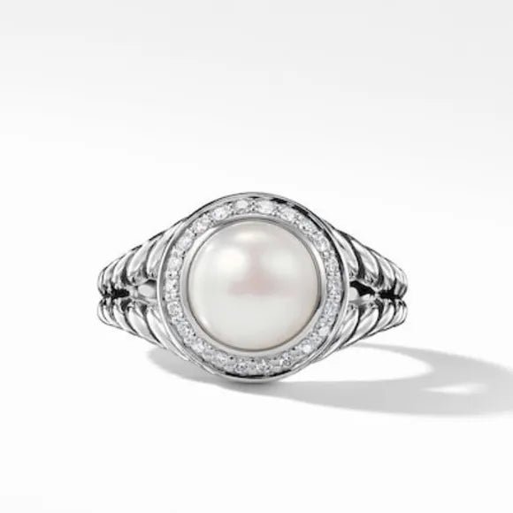 8DF12B04-5A8C-8A8B-1C74-3C6C4324C51E.jpg David Yurman Pearl Ring with Diamonds