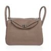 Lindy 30 Bag Coveted Etoupe Clemence Leather Palladium