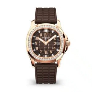 8E907C0E-9987-7B25-B6DC-3DA9F9F7689E.jpg Aquanaut Chocolate Brown Self-Winding Watch 5068R-001