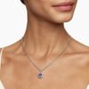 902ECAC6-1010-5618-65D7-79FFC4E619CE.jpg Petite Albion® Pendant Necklace Sterling Silver with Amethyst and Diamonds