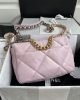 90DE1131-A74B-6D00-3DA2-3019E82EC32C.jpg Chanel 19 Handbag AS1160 Pink