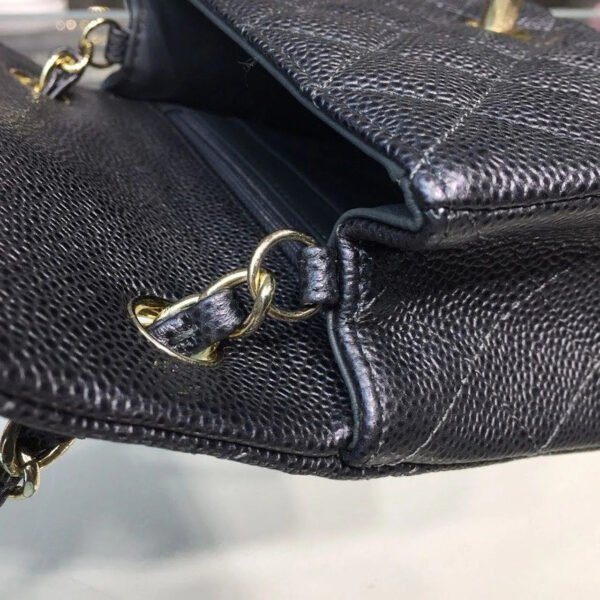 917E38E1-571C-757F-DCE5-4C3A6C6B52D0.jpg Chanel Mini Flap Bag Caviar Black For Women, Women’s Bags, Shoulder And Crossbody Bags 6.7in/17cm A35200