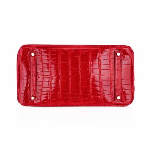 91A118A7-769D-0914-28A8-1C264357015B.jpg Birkin 35 Bag Braise Porosus Crocodile with Gold Hardware