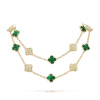 Vintage Alhambra long necklace, 20 motifs
