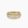 928B3216-5D8E-8B24-4A45-30399A143FEF.jpg Pavé Crossover Ring 18K Yellow Gold with Diamonds - 6
