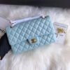 Chanel 1112 Tiffany Blue Medium Size 2.55 Lambskin Leather Flap Bag
