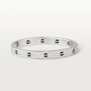 9378E063-64CD-7077-0479-8A2BCE6D4244-1.png LOVE BRACELET, DIAMOND-PAVED, CERAMIC