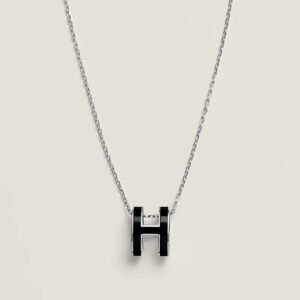 Pop H pendant - Noir