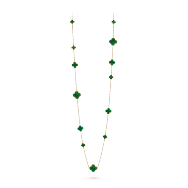 Magic Alhambra long necklace, 16 motifs