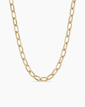 960A5BF8-77B0-7C7E-6E04-380E5D0888E6.jpg DY Madison® Chain Necklace 18K Yellow Gold, 11mm