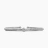 96EEC692-A21C-4508-48DD-B88733A72528.jpg Classic Cable Station Bracelet Sterling Silver with Diamonds, 4mm